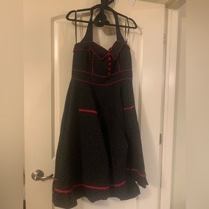 Classic Lucy-and-Ethel Vixen Needed for Hell Bunny NWOT Pinup Dress